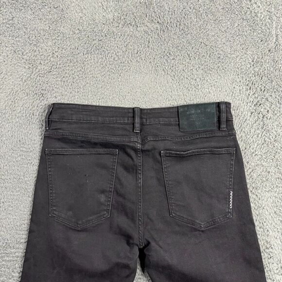 NEUW Denim Jeans Mens 34x32 Black Iggy Skinny Fit Stretch Casual - Picture 8 of 16